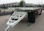 20ft 30 foot 45T payload 3 Axles draw bar Flat deck Trailer