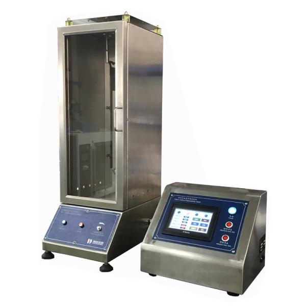 Flammability Testing Equipment Vertical Flame Tester For Textiles For After-Flame Flame Resistance And Char Length Tendencies