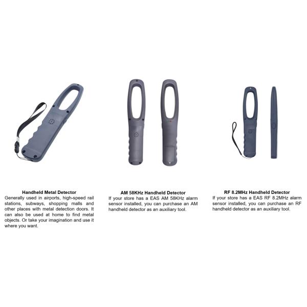 EAS AM 58KHz Handheld Detector Portable High Sensitivity
