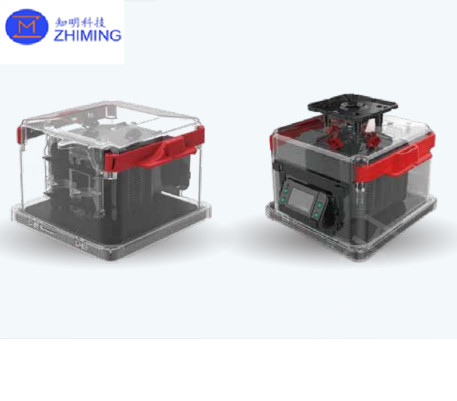 Adjustable Wafer Box Transparent PC Wafer Carrier for Semiconductor Protection