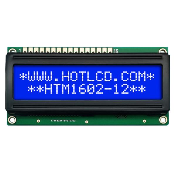 16x2 Medium Character LCD Module Yellow Green Color HTM1602-12