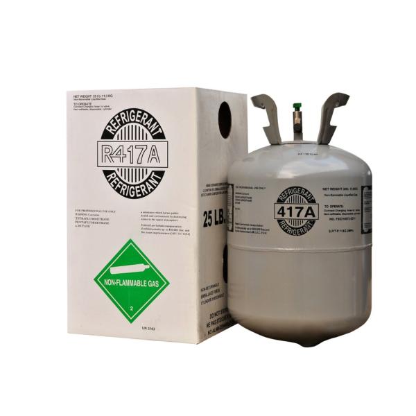 Energy Saving R417A Refrigerant 99.99% Purity Gas 417a Odorless