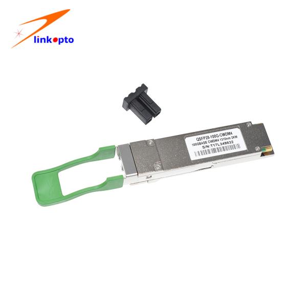 CWDM4 SMF 100Gbase QSFP28 Tranceiver 1310nm 2KM DOM LC