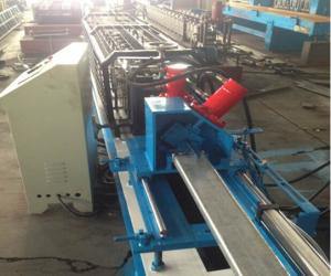 China 20 - 25m/min High Speed Curtain Rail Roll Forming Equipment 1.5Kw Servo Motor wholesale