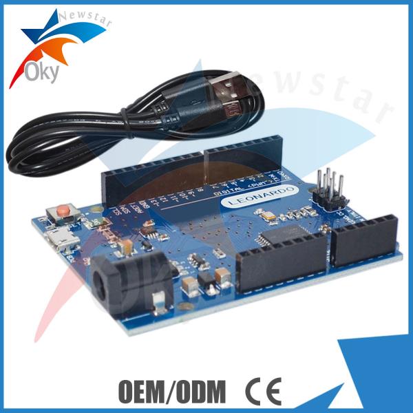 Quality Leonardo R3 Development Board For Arduino , ATmega32U4 Board With USB Cable for sale