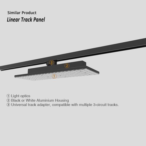 350 degree Led Linear Track Lighting IP20 Aluminium Material