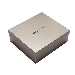 Buy cheap High quality customized embossed stamping logo rigid cardboard shoes box from wholesalers