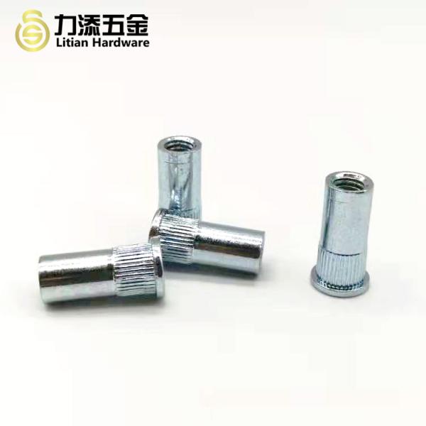 Q215Alloy Blind Nuts For Metal , M12 Rivet Nut OEM Available