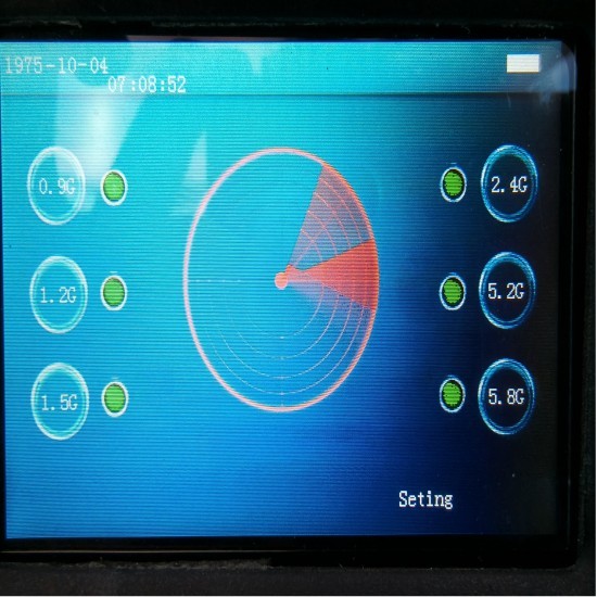 2KM full frequency portable unmanned aerial vehicle reconnaissance and attack integrated system