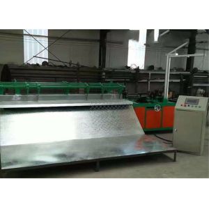 Railway Guard Chain Link Mesh Machine , Semi Automatic Chain Link Fencing