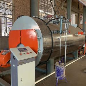 China PLC Controlled Oil Burning Boiler Three Returns Natural Gas Steam Boiler on sale
