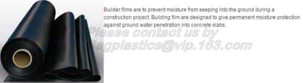 Anti Dust Construction Glass PE Film,LDPE black construction film in roll,Builder's Film,Construction Film Builders Film