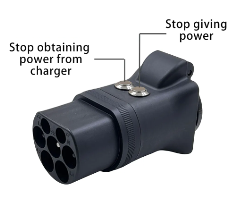 Retrofit/Upgrade Your Charging Station with AOTAI CE Approved 16A Type 2 to Schuko Adapter and Smooth Start/Stop Button
