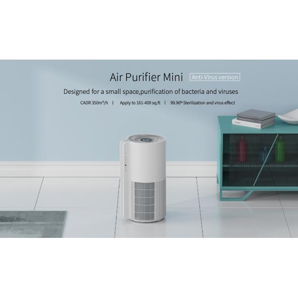 Homefish H12 HEPA Filter Mini Air Purifier Deep Sterilization 326m3/H