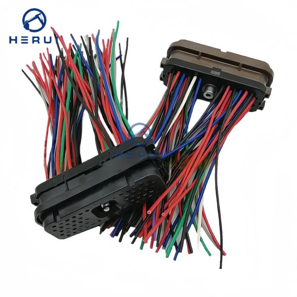 E312C E312D E320C E320D Excavator Parts 153-2630 153-2620 Computer Board Plug For Controller ECU Connector Plug