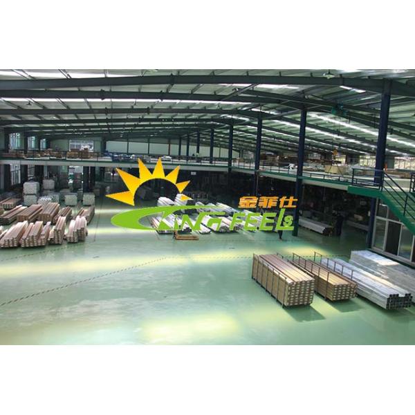 6000mm Engineered Anodized Solar Panel Racks Ground System