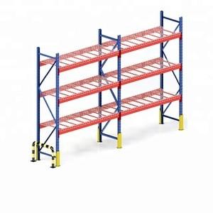 Quality Q235 Steel Warehouse Rack System , Heavy Metal Storage Shelves for sale