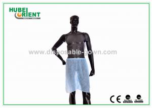 China Blue Dust-Proof Disposable PP Short Pants For Sauna or Hospital use wholesale