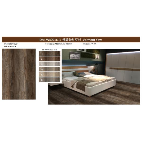 183mm SPC Wood Flooring Pinewood Unilin Click GKBM DM-W40016