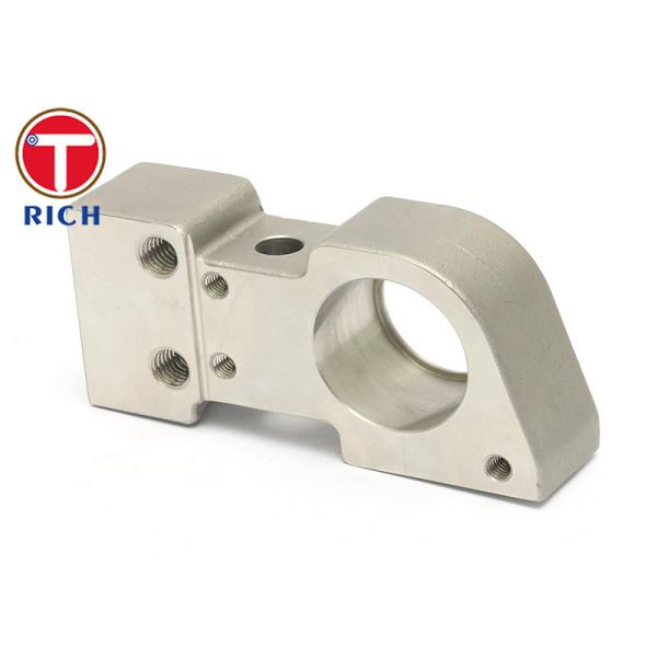 CNC Lathe Machining Left And Right Guide Blocks Water Glass Casting Alloy Steel Castings