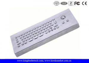 China 66 Keys Waterproof Industrial Desktop Keyboard With Aluminum Alloy Back Panel wholesale