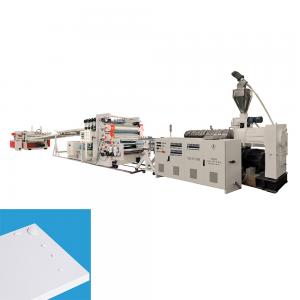 China Plastic Sheet Extrusion Machine / Pvc Sheet Extrusion Line 1220 x 2440 wholesale