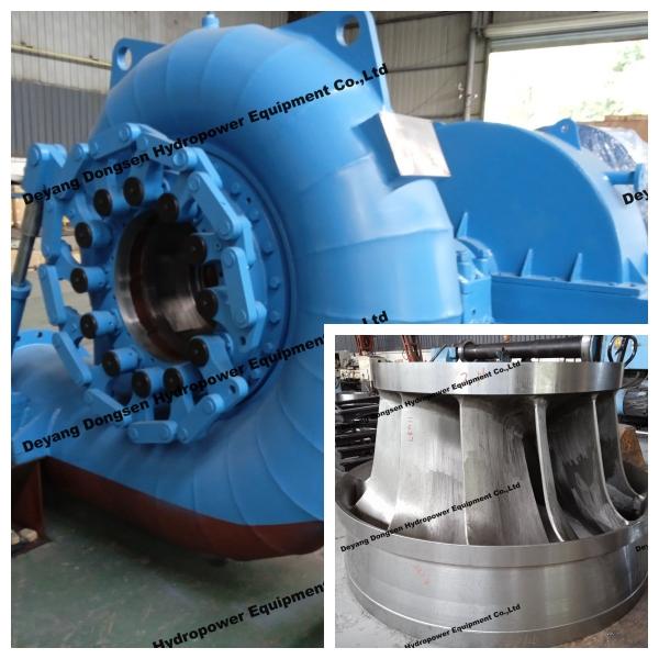 Vertical or Horizontal Installation Francis Turbine Generator with Automatic Control for Power Plant