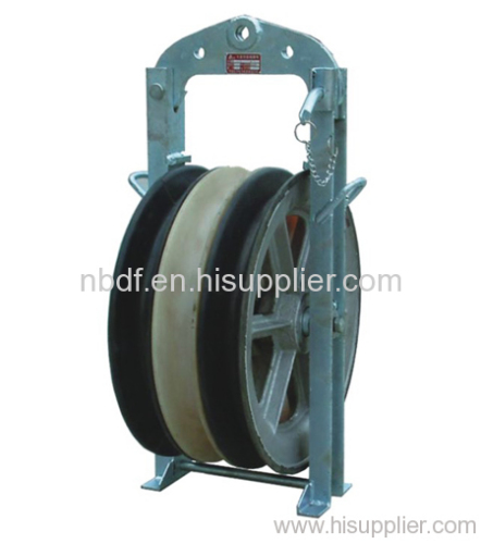 508MM Nylon Wheel Wire Rope Pulley Block Transmission Line Stringing Tools