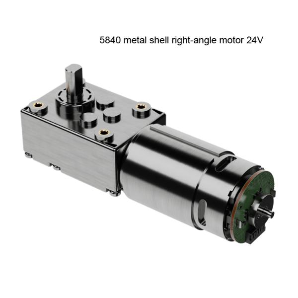 Bldc Automobile Dc Motor / High Torque Worm Gear Motor 12v