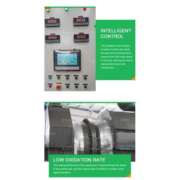 Aluminum Cans Paint Removal Machine Continuous UBC Decoating Equipment