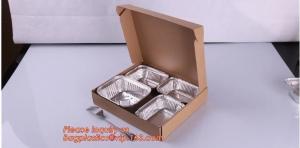 China Disposable Golden Square Aluminium Foil Container For Food Packaging,Rectangular Aluminium Foil Food Container, Airlines wholesale