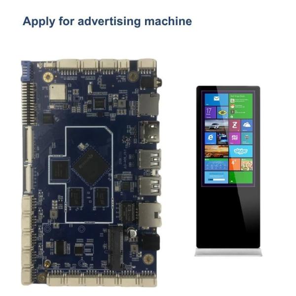Quality Custom Printed Circuit Android Embedded Board Pcba Linux Development Board Lvds Gigabit Ethernet for sale
