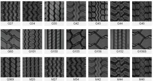 China Good Stability R-Stone Precure Tire Tread For For Semi Trailer / Trailer Tire on sale