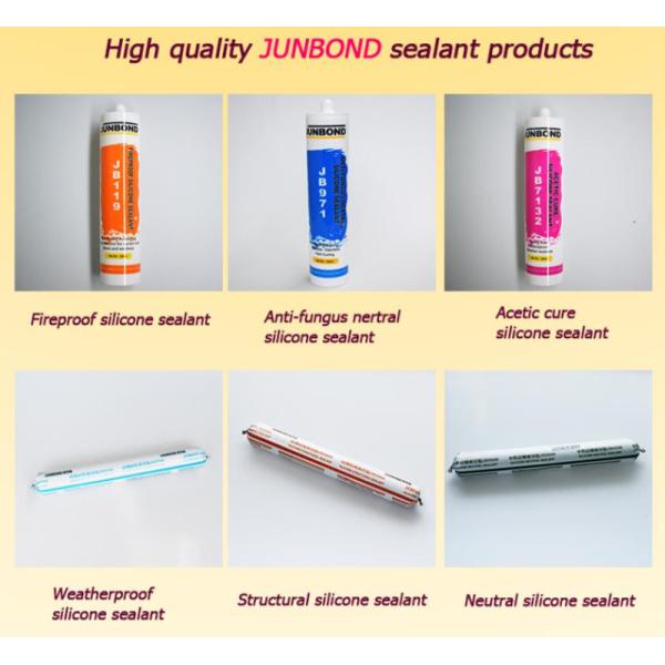 Acetoxy Clear Silicone Waterproof Sealant 280ml Fast Cure Silicone Sealant