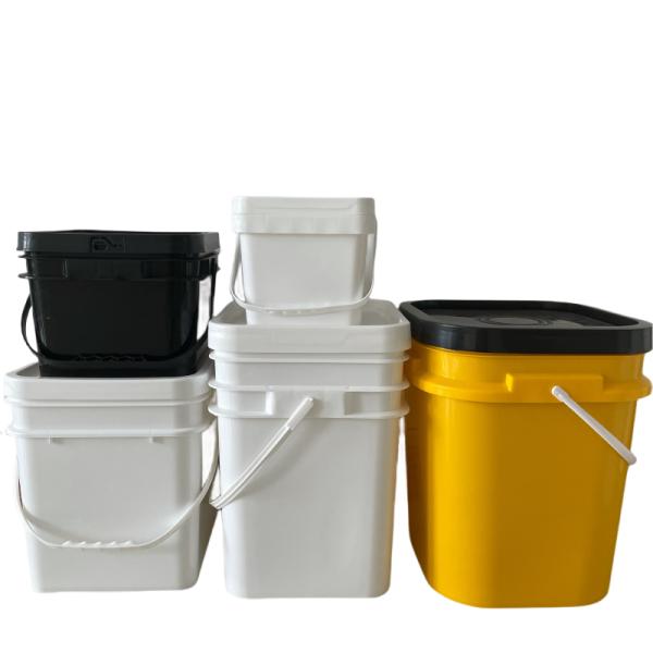 Drink Storage Made Simple 2 Gallon Plastic Bucket with Tamper Evident Lid
