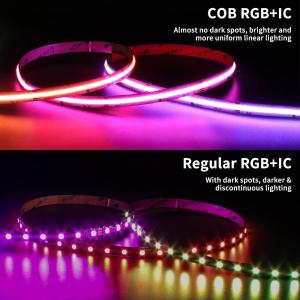 RGB WS2811 IC COB LED Strip Lights Addressable Chasing Color RGB LED Multicolore