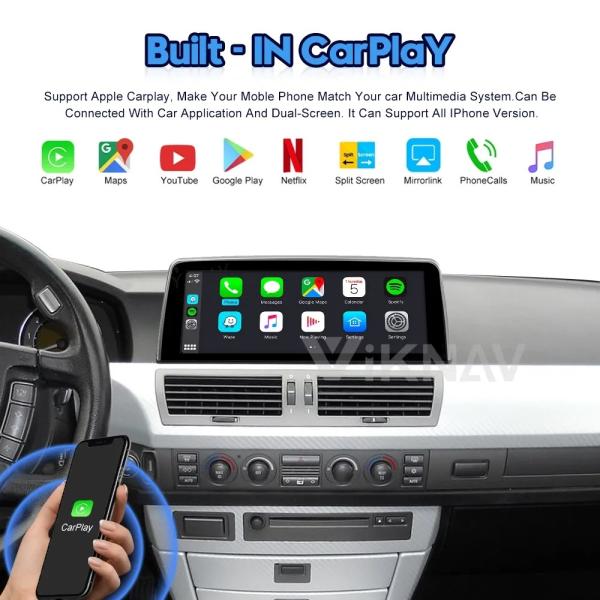 10.25inch Stereo For 2006-2015 BMW 7 Series E65 E66 Multimedia Player GPS Navigation Head Unit Wireless Carplay