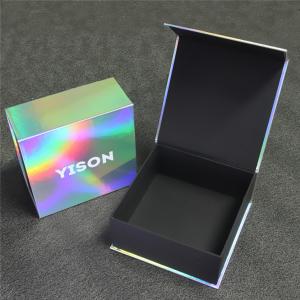 China Luxury Hologram Printing Gift Boxes / Custom Holographic Packaging Box wholesale