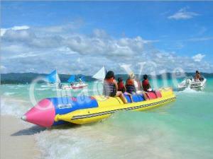China Inflatable Water Banana Boat for water game(CYBT-1511) wholesale