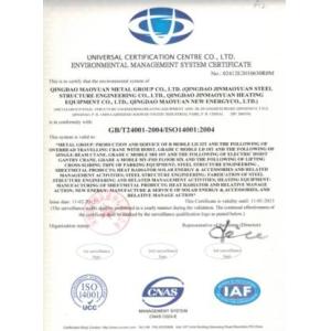 QINGDAO SHITAI MAOYUAN TRADING CO.,LTD Certifications