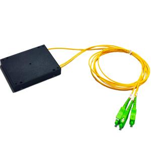 Buy cheap 1X2 SC APC Fiber Cable Splitter Operating Wavelength 1260mm-1650mm from wholesalers