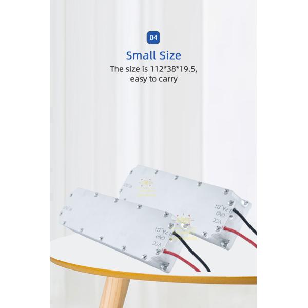 720-1020MHz 50W GaN Module Anti Drone Anti Fpv Anti Dji Anti Autel Fpv Suppresor 700-1000MHz RF Module