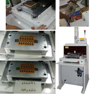 China Customized PCB Depanel Machine PCB / FPC Punch Machine With Die wholesale