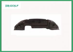 China Regal Burl Golf Cart Dashboard With Locking Doors Black Textured Finish wholesale
