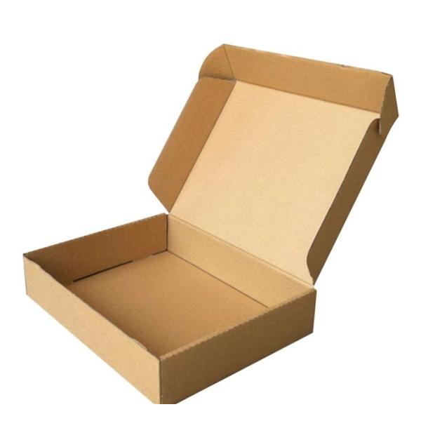 Corrugated Kraft Paper Packaging Box Recyclable For Collection