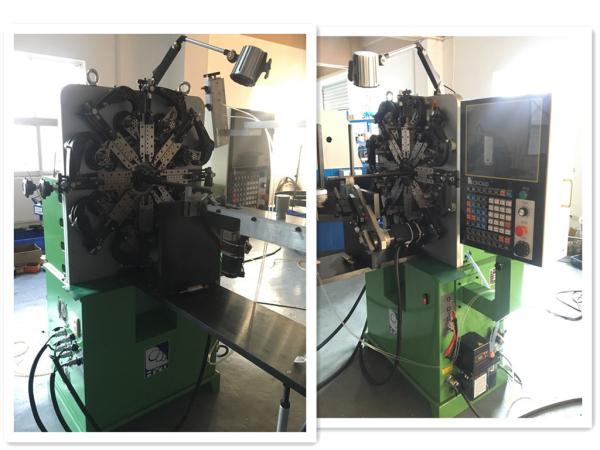 Quality Cam CNC Spring Making Machine Six Axes With Front Rotation Function for sale