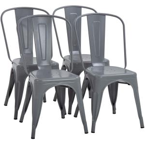 China Stackable Trattoria Stackable Restaurant Chairs Indoor Outdoor Solid Back on sale