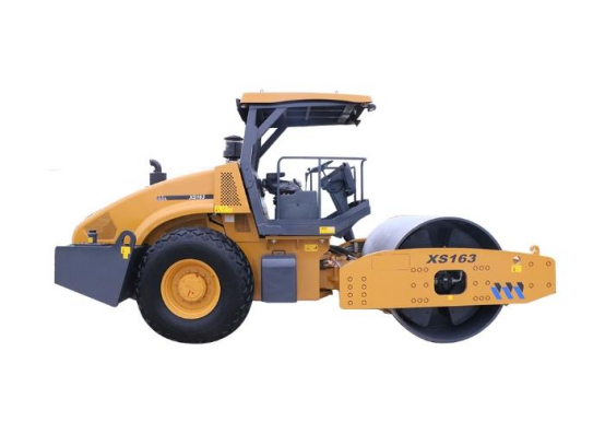 XS163J suitable to the compaction operation of pebbles