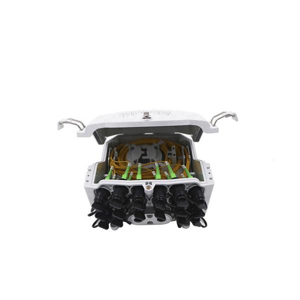 Waterproof 16 Core Fiber Optic Distribution Box IP68 FTTH Pre Loaded