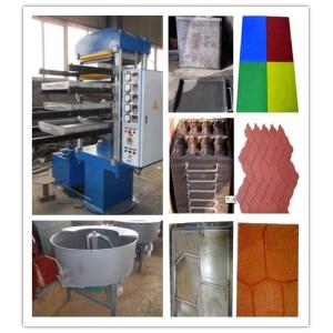 China Customized Push Pull 4 Layer Rubber Tile Making Machine wholesale
